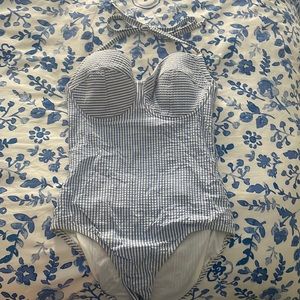 J crew seersucker swim